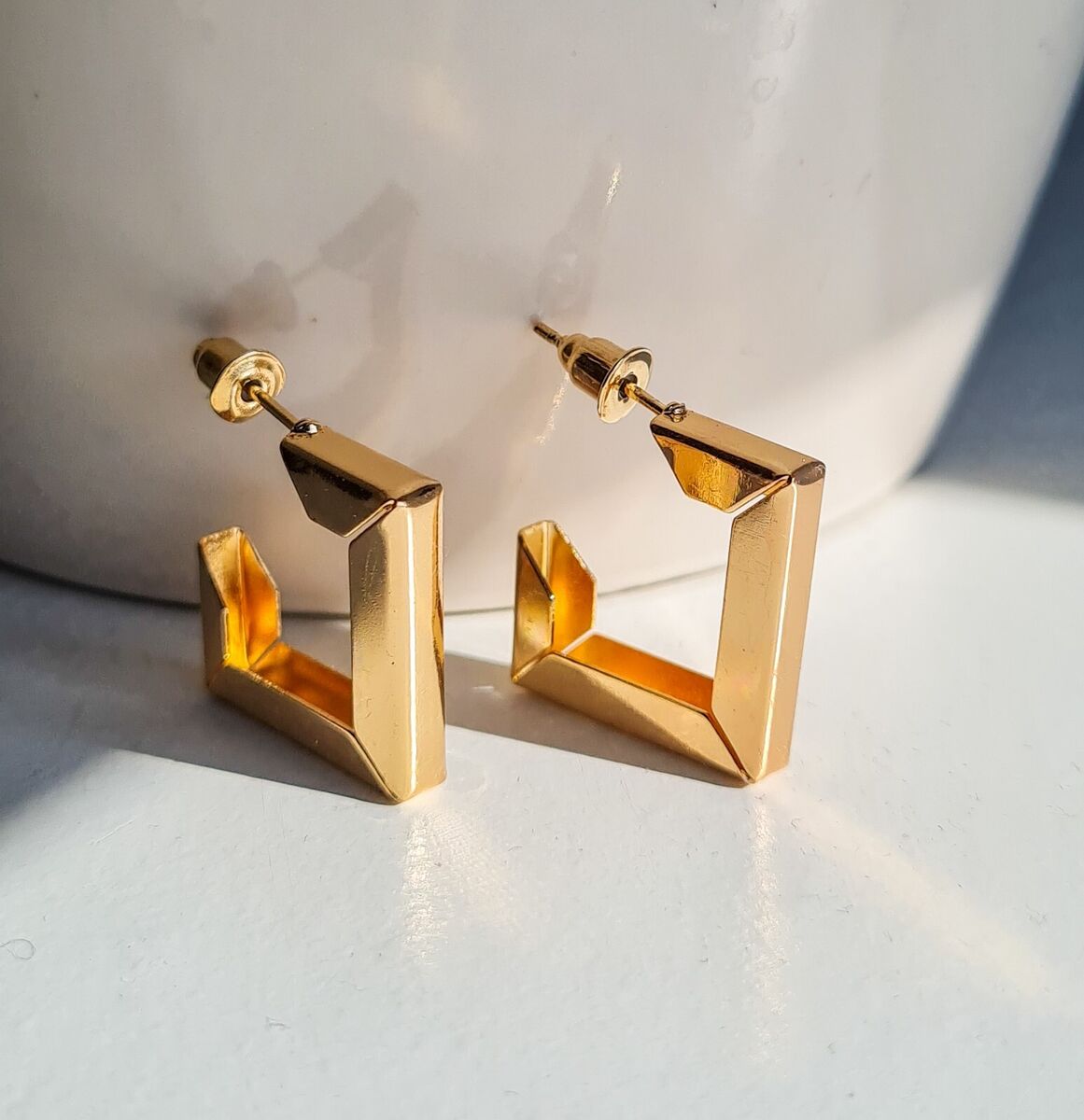 Square Cut Earrings