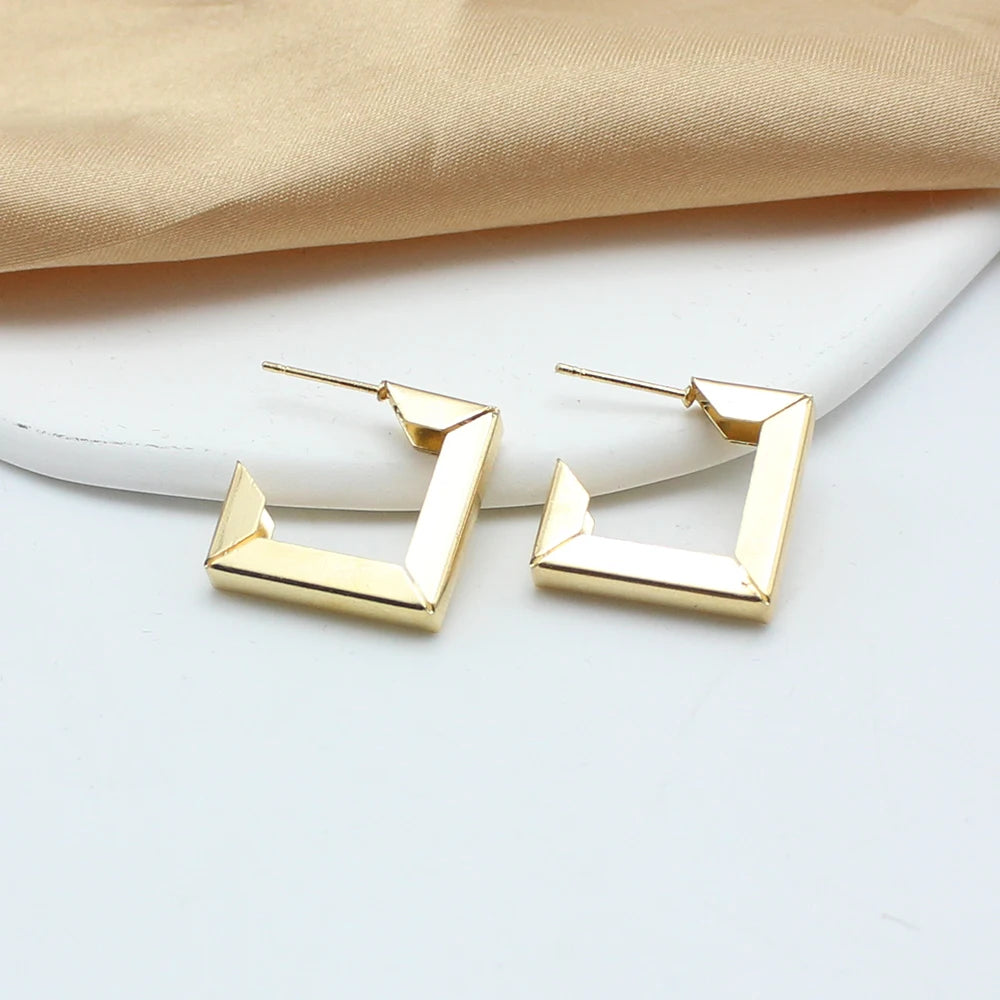 Square Cut Earrings