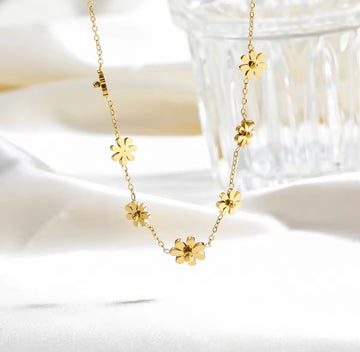 Sun-Kissed Petals Necklace