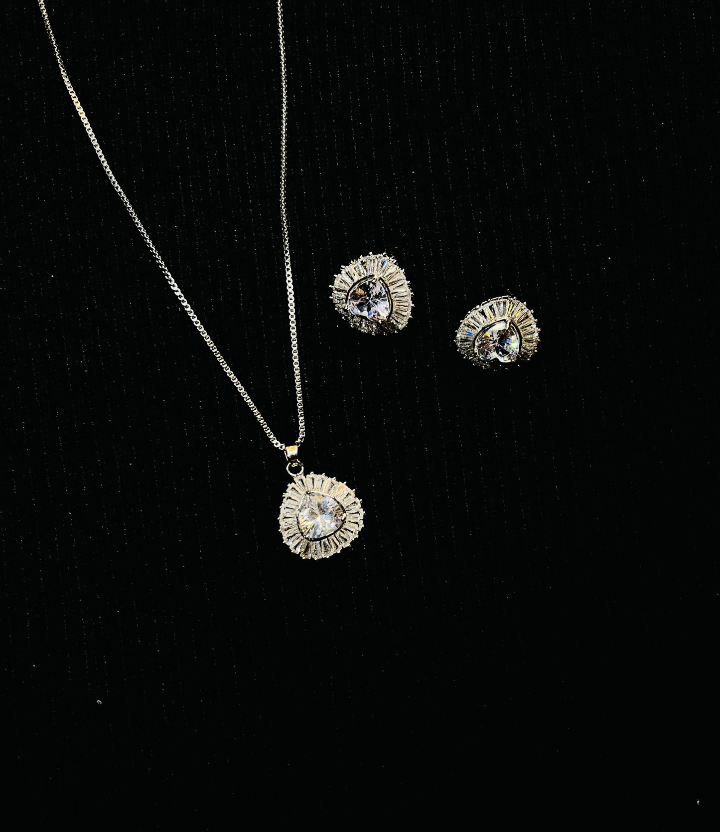 Pear Shape Lovebright Diamond Pendant necklace