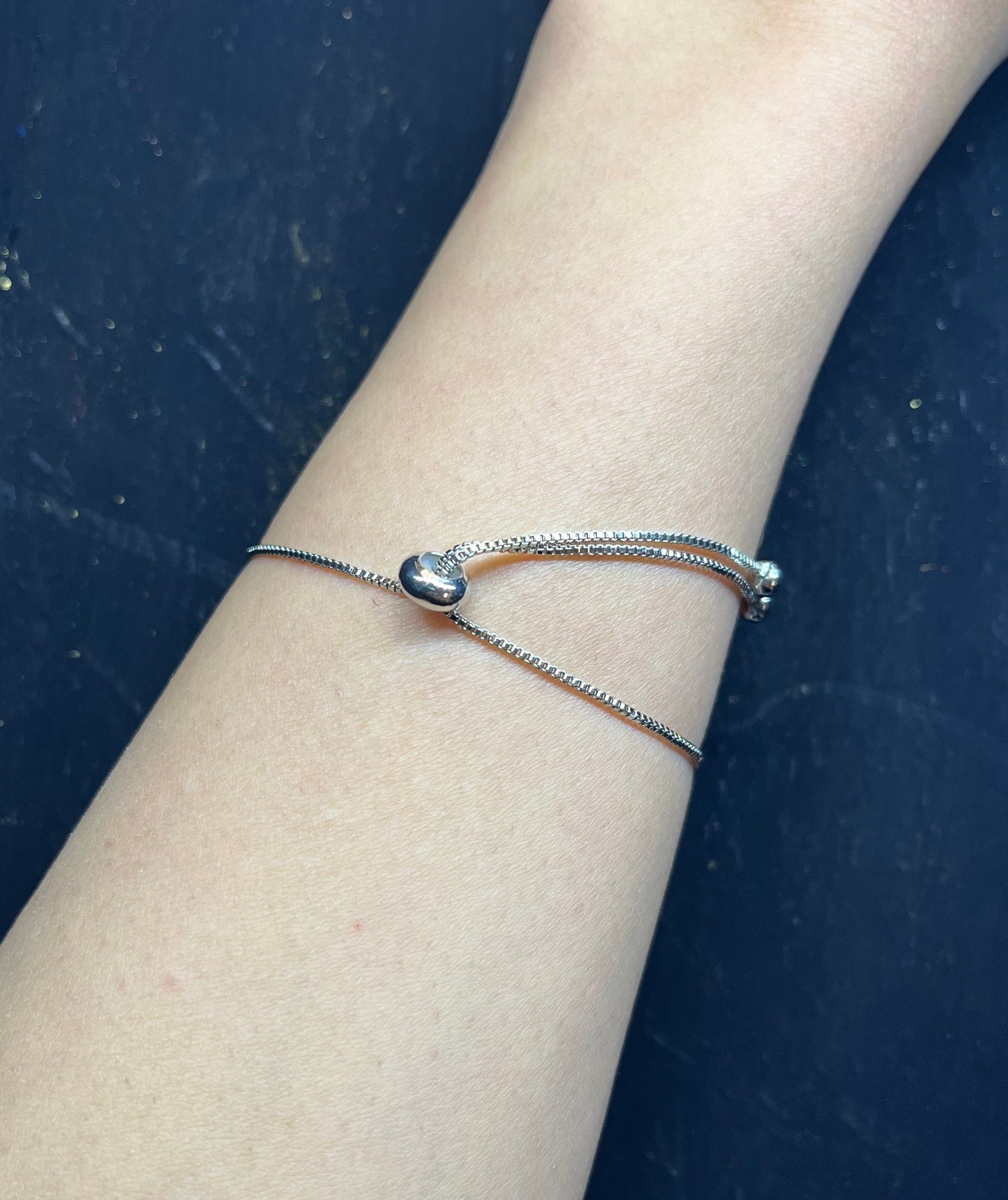 Diamond Stone Chain Bracelet