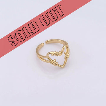 Estele Gold Plated Heart