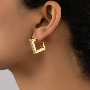 Square Cut Earrings